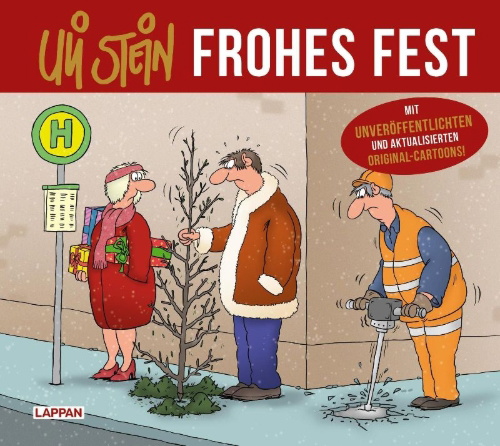 Buchcover und Innenansicht für das Buch: Uli Stein: Festtage!: Uli Stein - Frohes Fest!