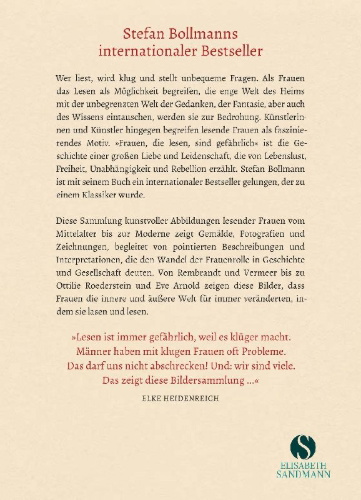 Buchcover und Innenansicht für das Buch: Sie haben das Lesen geliebt