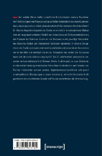 Buchcover und Innenansicht für das Buch: Diskurskonstruktionen und Selbst