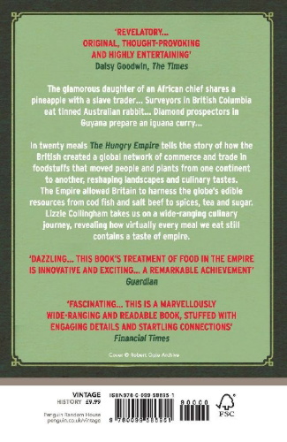 Buchcover und Innenansicht für das Buch: The Hungry Empire