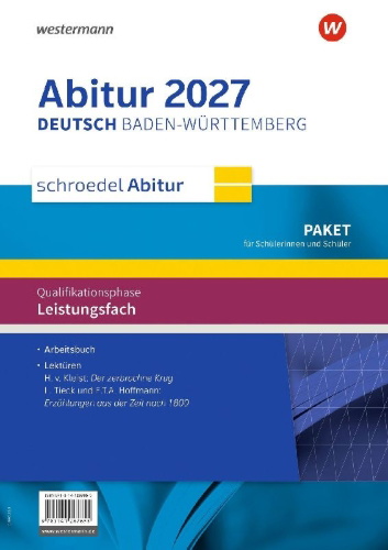 Buchcover und Innenansicht für das Buch: Schroedel Abitur - Ausgabe für Baden-Württemberg zum Abitur 2027