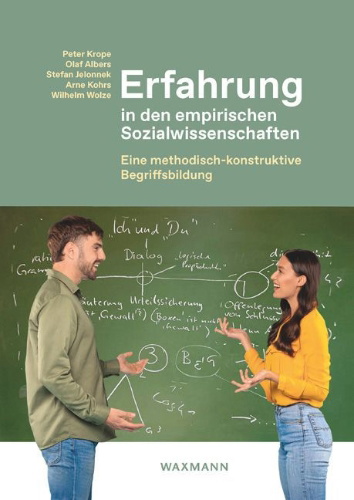 Buchcover und Innenansicht für das Buch: Erfahrung in den empirischen Sozialwissenschaften