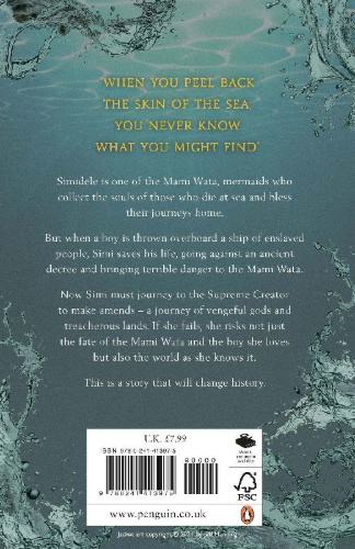 Buchcover und Innenansicht für das Buch: Skin of the Sea