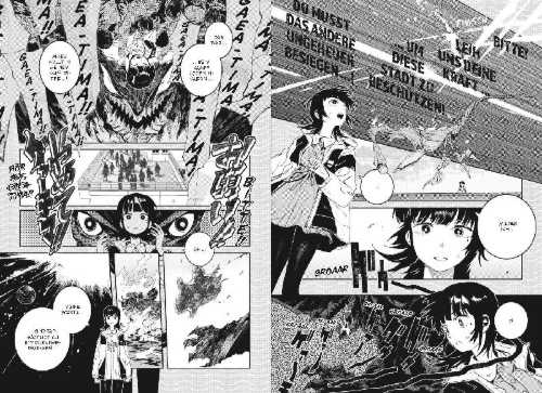 Buchcover und Innenansicht für das Buch: Daikai Gaea-Tima