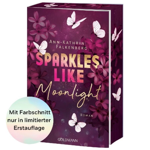 Buchcover und Innenansicht für das Buch: Sparkles like Moonlight