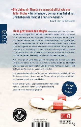 Buchcover und Innenansicht für das Buch: Wohin geht die Liebe, wenn sie durch den Magen durch ist?