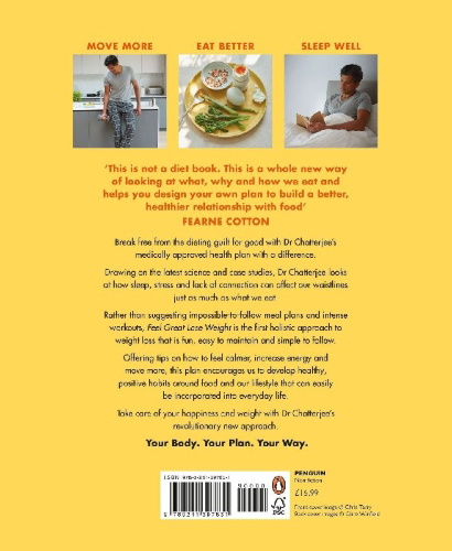 Buchcover und Innenansicht für das Buch: Feel Great Lose Weight
