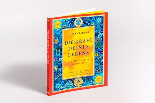Buchcover und Innenansicht für das Buch: Die Kraft Deines Lebens