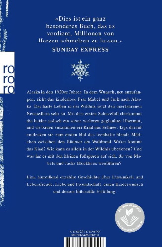 Buchcover und Innenansicht für das Buch: The Snow Child