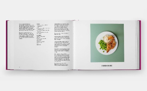 Buchcover und Innenansicht für das Buch: Breakfast, Lunch, Tea with Children