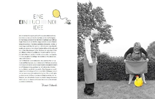 Buchcover und Innenansicht für das Buch: Das Gelbe vom Ei