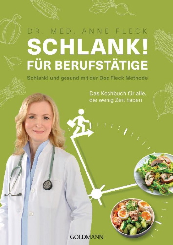 Buchcover und Innenansicht für das Buch: Schlank! für Berufstätige