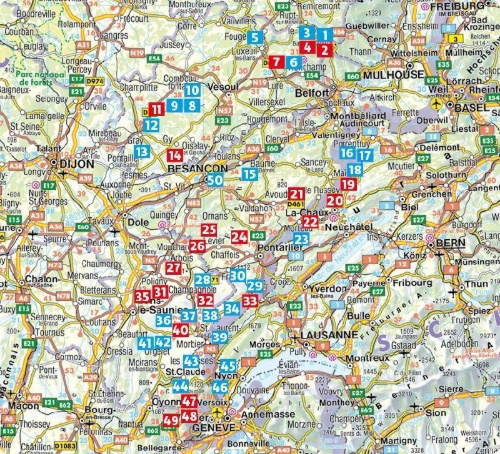 Buchcover und Innenansicht für das Buch: Französischer Jura