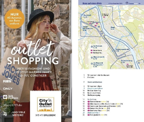 Buchcover und Innenansicht für das Buch: Reise Know-How CityTrip Bonn