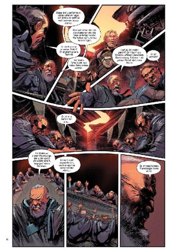 Buchcover und Innenansicht für das Buch: Dune: Haus Atreides (Graphic Novel). Band 2
