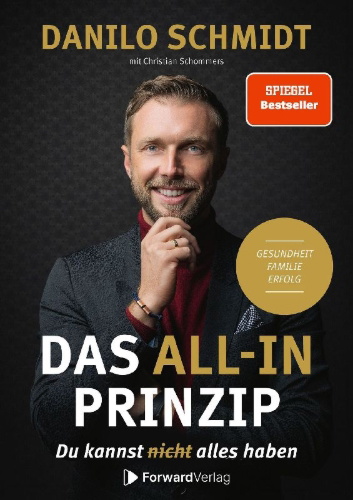 Buchcover und Innenansicht für das Buch: Das All-In Prinzip