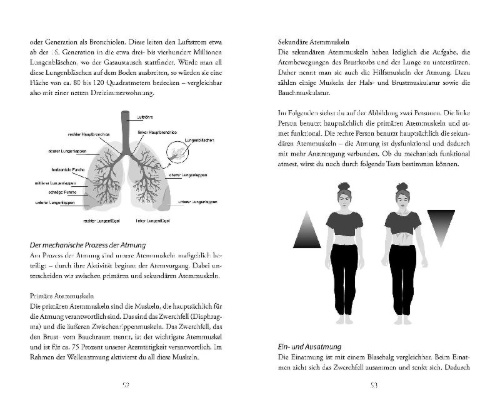 Buchcover und Innenansicht für das Buch: Breathwork
