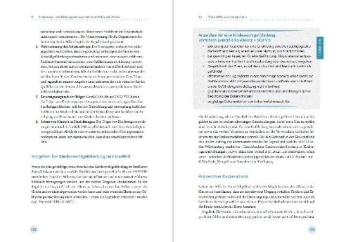 Buchcover und Innenansicht für das Buch: Kinderrechte in der Kita