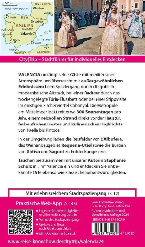 Buchcover und Innenansicht für das Buch: Reise Know-How CityTrip Valencia