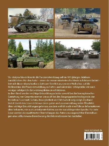 Buchcover und Innenansicht für das Buch: Meilensteine der Panzerentwicklung
