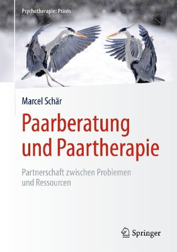 Buchcover und Innenansicht für das Buch: Paarberatung und Paartherapie