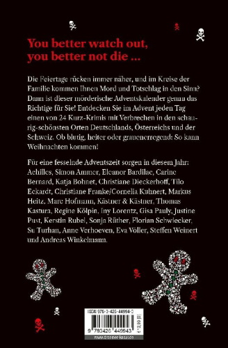 Buchcover und Innenansicht für das Buch: Myrrhe, Mord und Marzipan