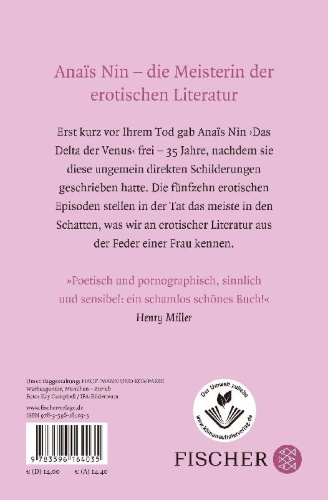 Buchcover und Innenansicht für das Buch: Delta Of Venus