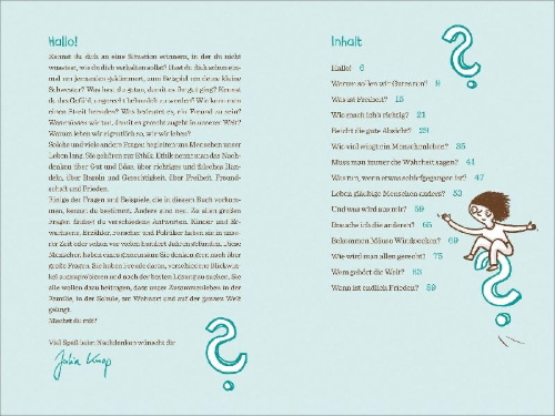 Buchcover und Innenansicht für das Buch: Wem gehört die Welt?