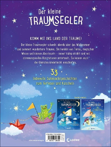 Buchcover und Innenansicht für das Buch: Der kleine Traumsegler (Band 3)