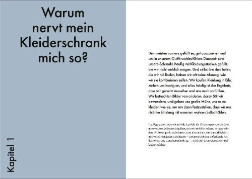 Buchcover und Innenansicht für das Buch: Look good, feel good