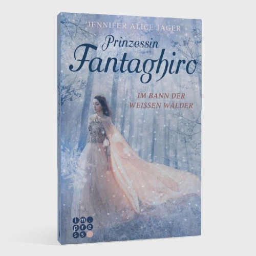 Buchcover und Innenansicht für das Buch: Prinzessin Fantaghiro. Im Bann der Weißen Wälder