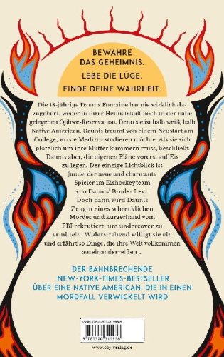 Buchcover und Innenansicht für das Buch: Firekeeper's Daughter