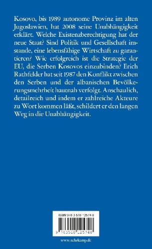 Buchcover und Innenansicht für das Buch: Kosovo