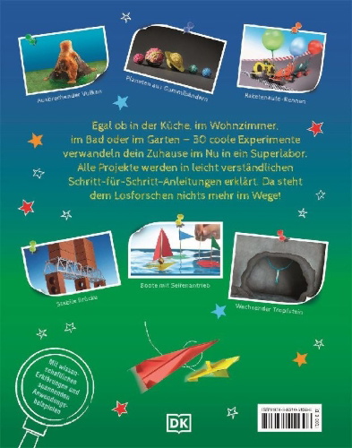 Buchcover und Innenansicht für das Buch: Das Superlabor