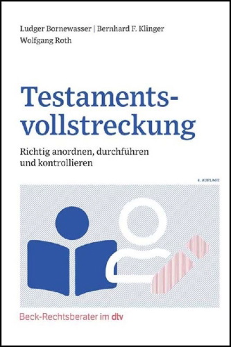 Buchcover und Innenansicht für das Buch: Testamentsvollstreckung