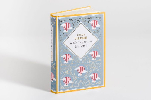 Buchcover und Innenansicht für das Buch: In 80 Tagen um die Welt