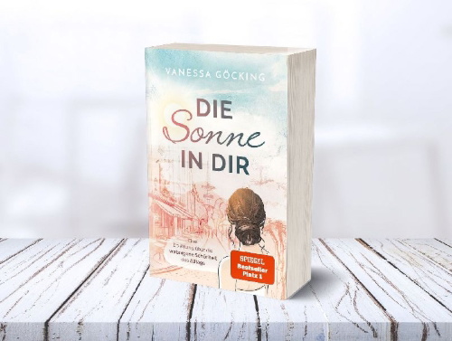 Buchcover und Innenansicht für das Buch: Die Sonne in dir