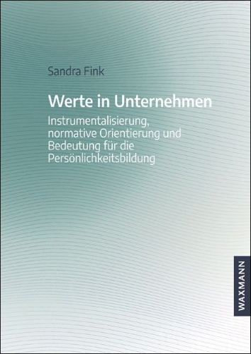 Buchcover und Innenansicht für das Buch: Werte in Unternehmen
