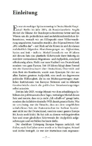 Buchcover und Innenansicht für das Buch: Merkels Werk - Unser Untergang