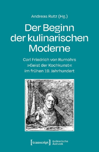 Buchcover und Innenansicht für das Buch: Der Beginn der kulinarischen Moderne