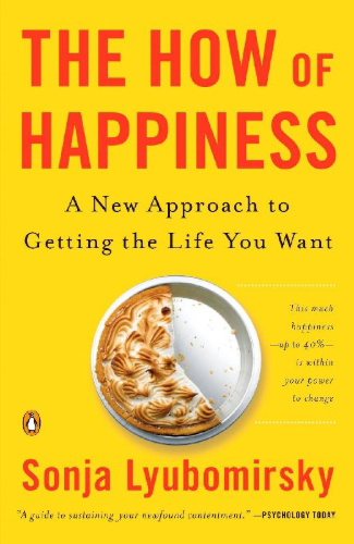 Buchcover und Innenansicht für das Buch: The How of Happiness