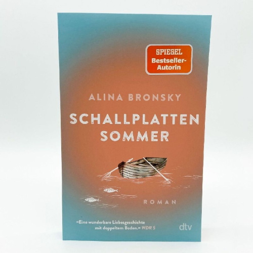 Buchcover und Innenansicht für das Buch: Schallplattensommer