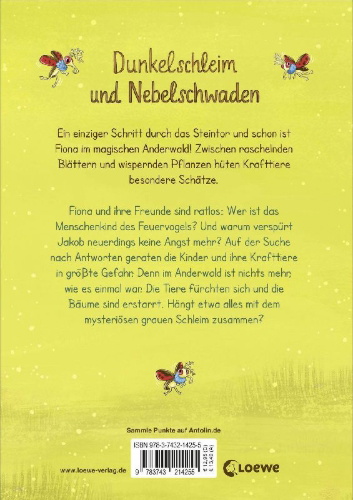 Buchcover und Innenansicht für das Buch: Anderwald (Band 3) - Im Bann des Nebelwesens