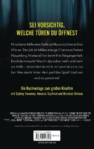 Buchcover und Innenansicht für das Buch: The Housemaid