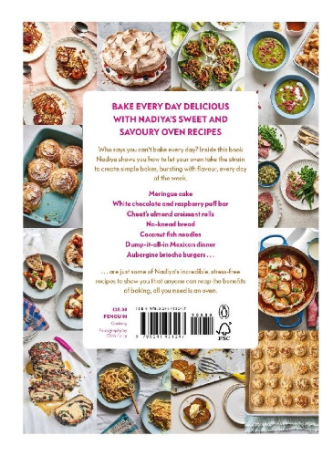 Buchcover und Innenansicht für das Buch: Nadiya's Everyday Baking