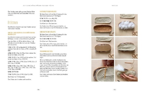 Buchcover und Innenansicht für das Buch: Tout ma Dinette au Crochet