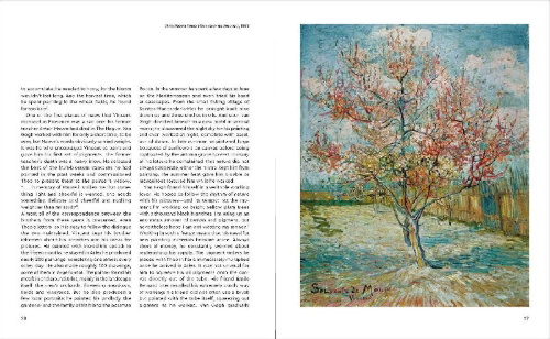 Buchcover und Innenansicht für das Buch: Van Gogh