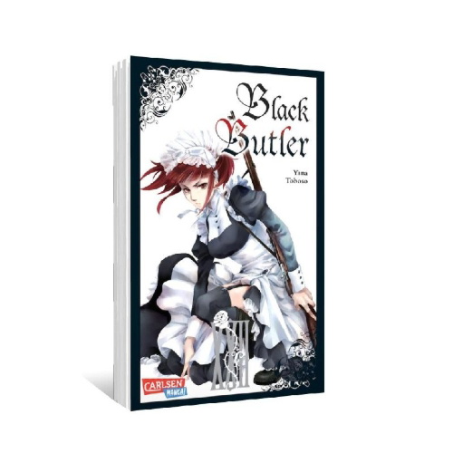 Buchcover und Innenansicht für das Buch: Kuroshitsuji