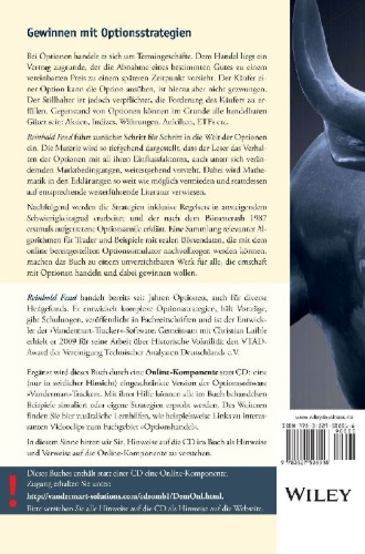 Buchcover und Innenansicht für das Buch: Gewinnen mit Optionsstrategien