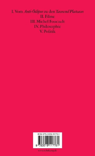 Buchcover und Innenansicht für das Buch: Pourparlers 1972-1990